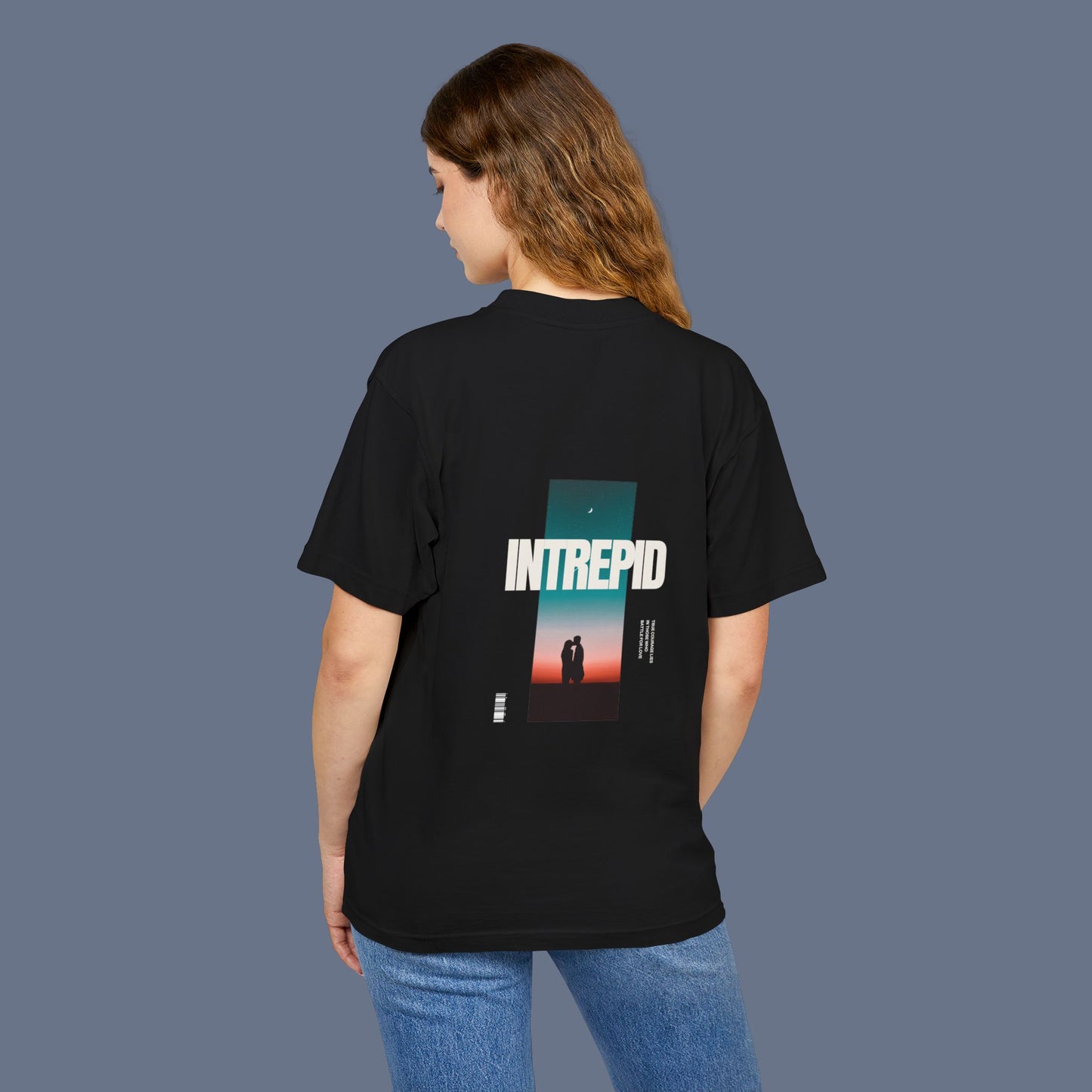 Unisex Urban Heavy Tee - INTREPID Graphic T-Shirt for Adventurers