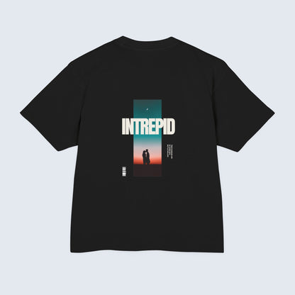 Unisex Urban Heavy Tee - INTREPID Graphic T-Shirt for Adventurers