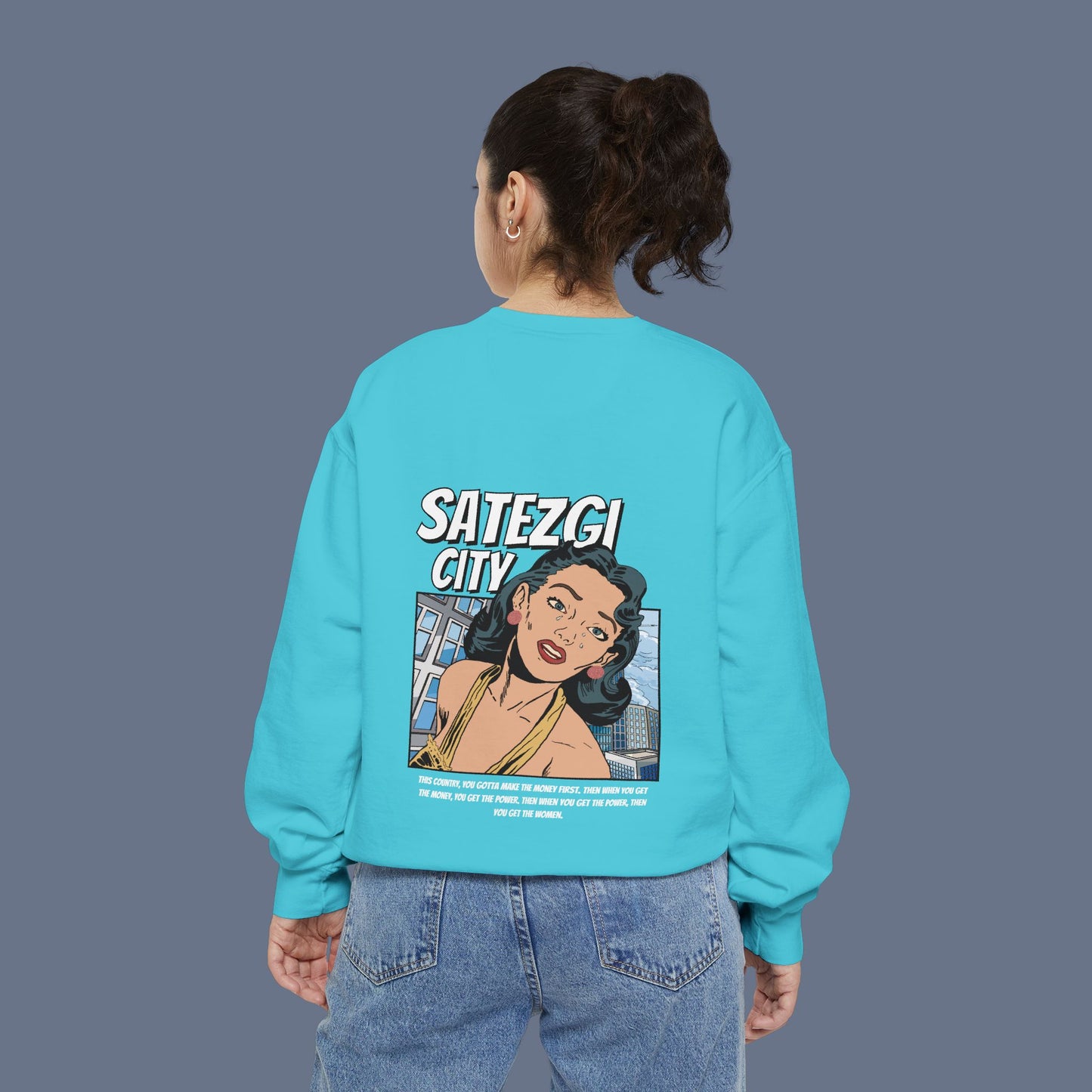 Cityscape Sweatshirt - SATEZGI Design