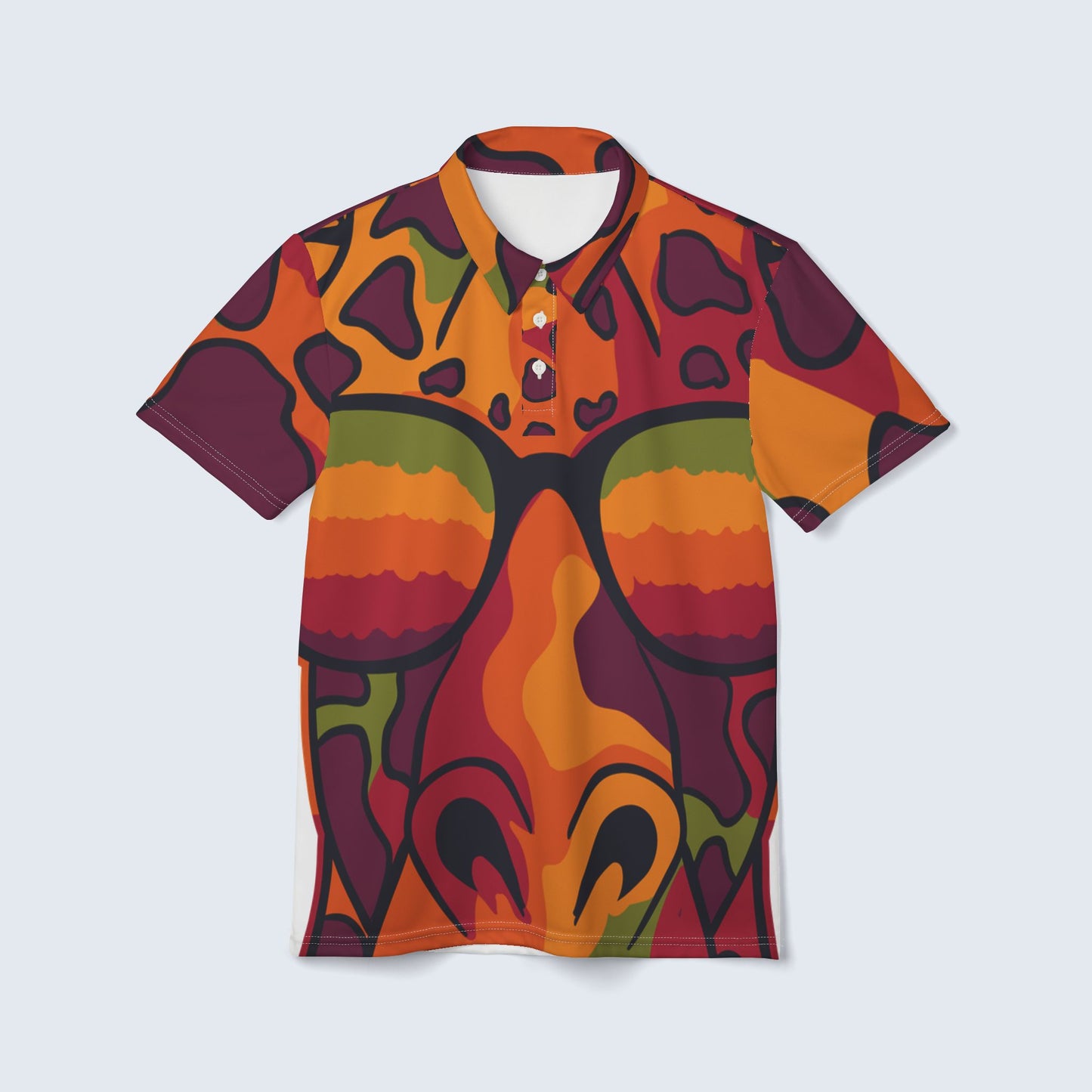 Hawaii Vintage Oversized Polo – Unleash Your Bold Style!