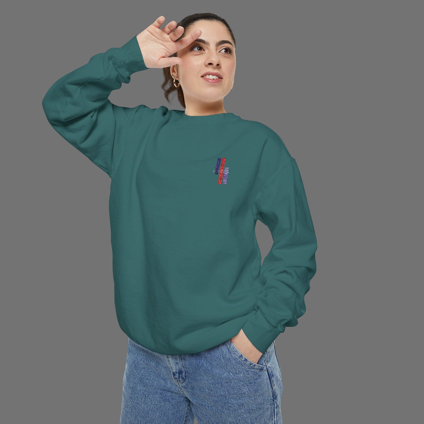 Unisex Garment-Dyed Sweatshirt - Cozy, Casual Style for Everyday Wear