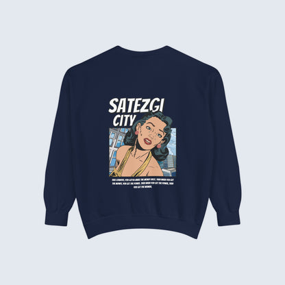 Cityscape Sweatshirt - SATEZGI Design