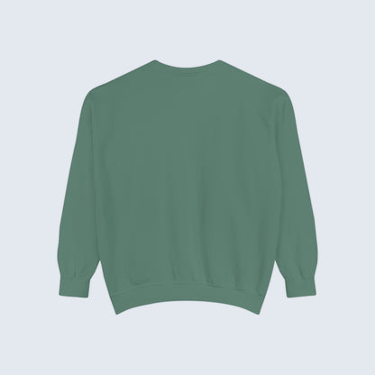Vibrant Unisex Garment-Dyed Sweatshirt - Perfect for Casual Outings and Cozy Days