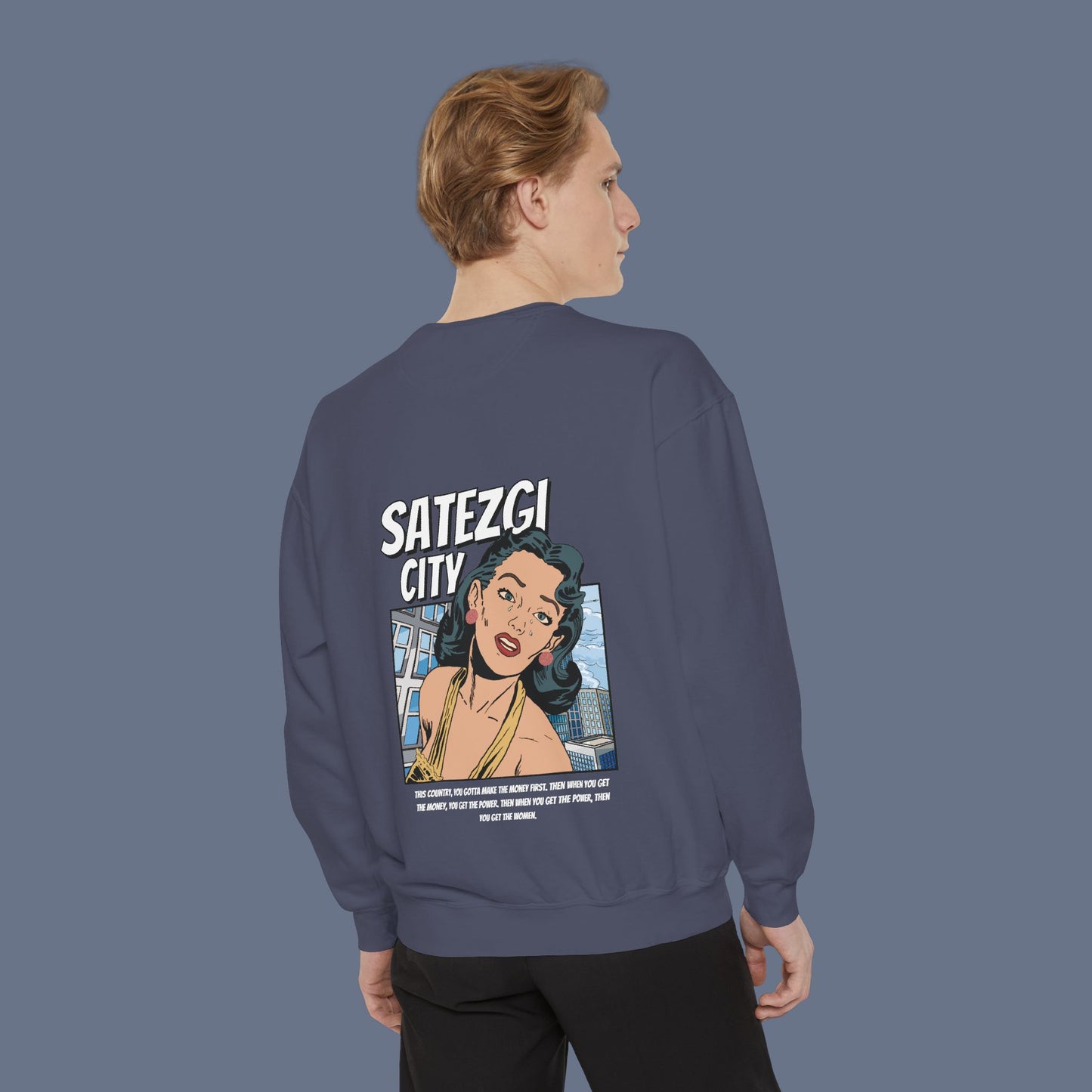 Cityscape Sweatshirt - SATEZGI Design