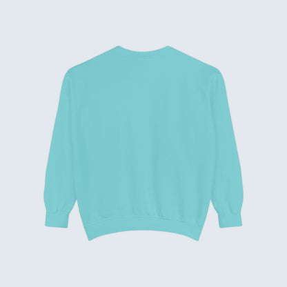 Vibrant Unisex Garment-Dyed Sweatshirt - Perfect for Casual Outings and Cozy Days