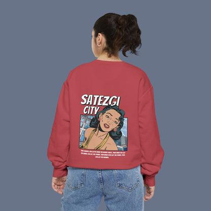 Cityscape Sweatshirt - SATEZGI Design