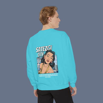 Cityscape Sweatshirt - SATEZGI Design