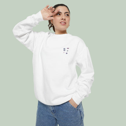 Sweatshirt Cellibone - Unisex Garment-Dyed Cozy Pullover