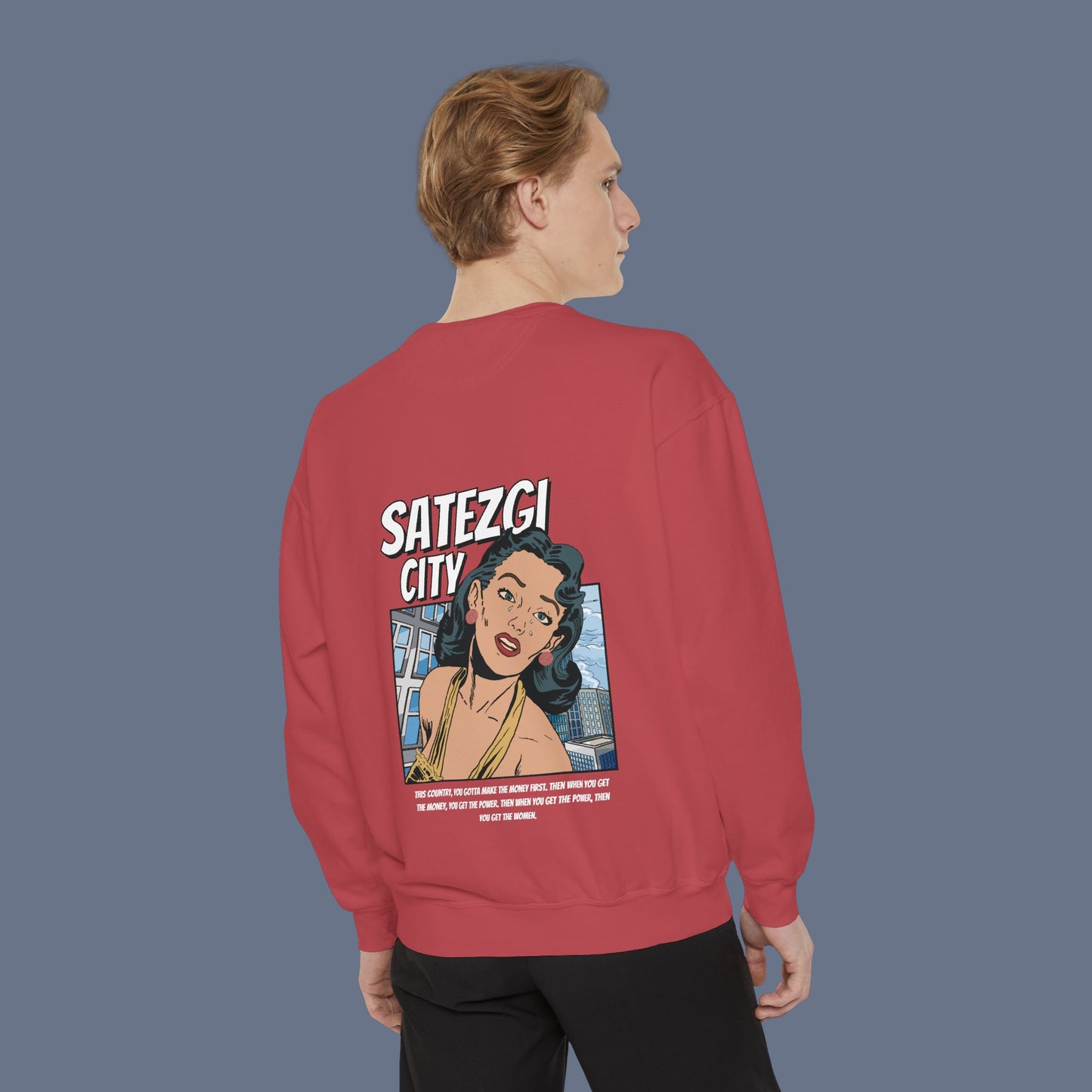 Cityscape Sweatshirt - SATEZGI Design