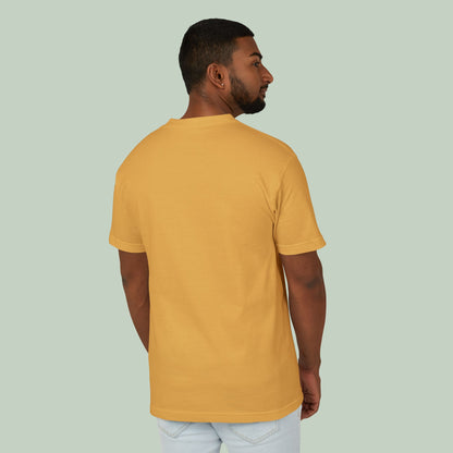 T-Shirt MustoSe Unisex Garment-Dyed Heavyweight Cotton Tee