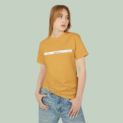 T-Shirt MustoSe Unisex Garment-Dyed Heavyweight Cotton Tee