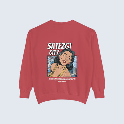 Cityscape Sweatshirt - SATEZGI Design