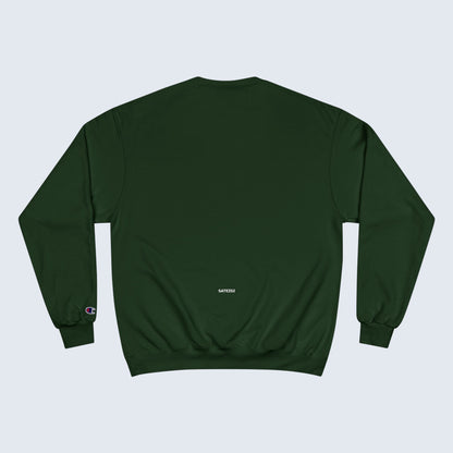 Champion Sweatshirt - Black Rose Design