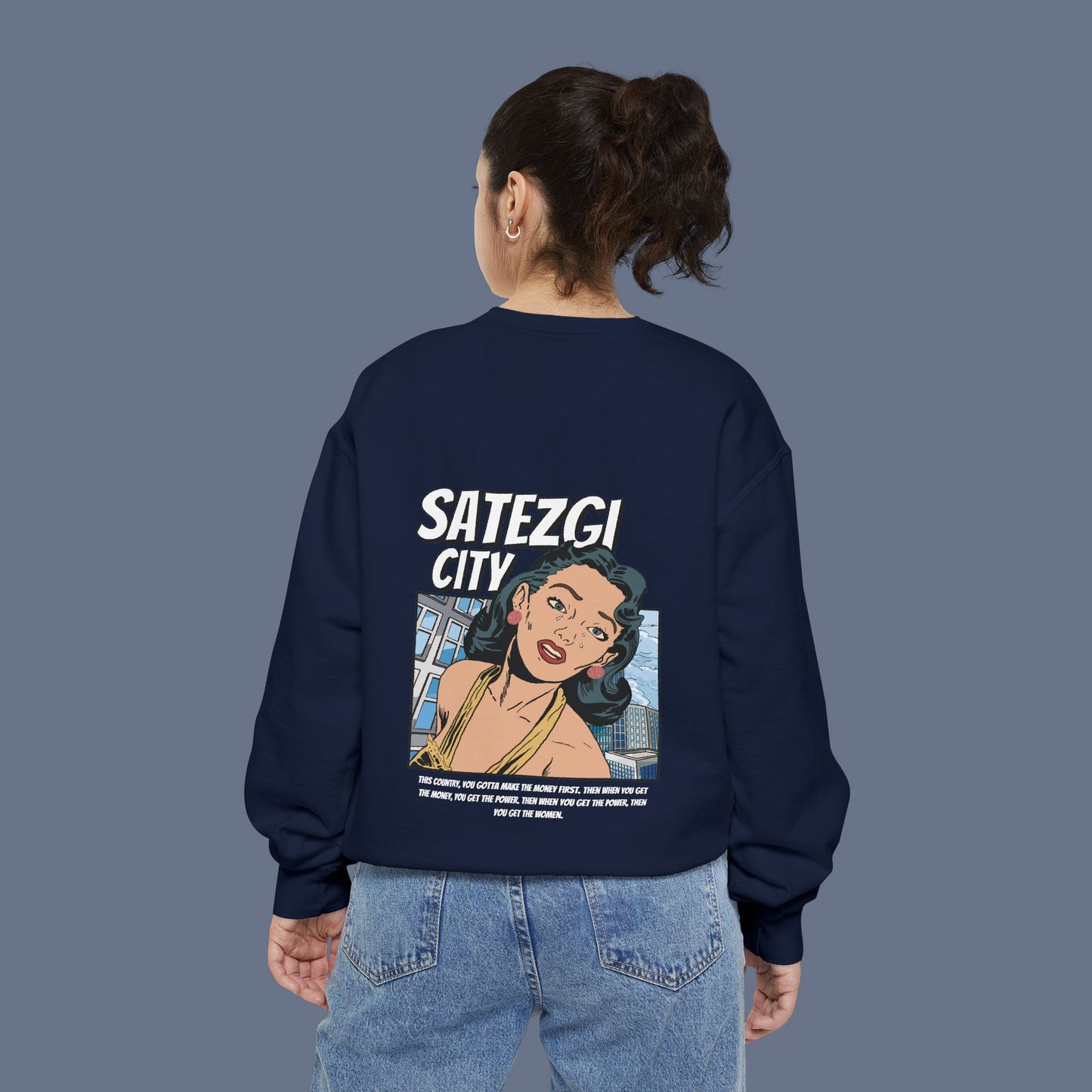 Cityscape Sweatshirt - SATEZGI Design