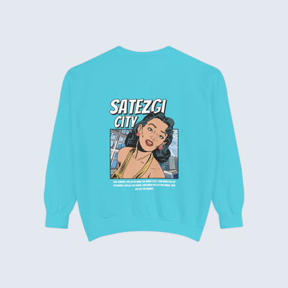 Cityscape Sweatshirt - SATEZGI Design