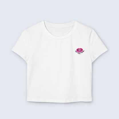 Women's Baby Tee - Kiss Design