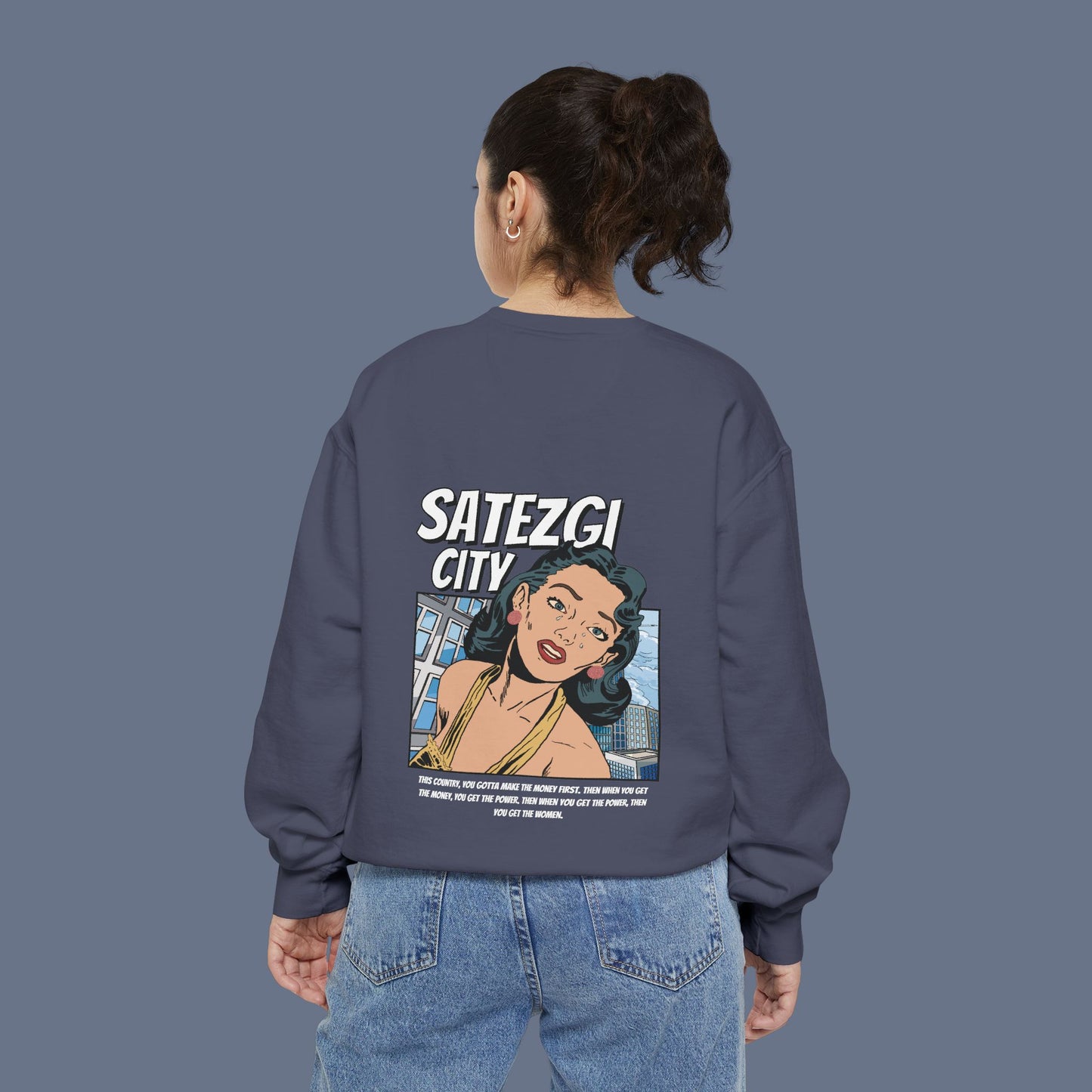 Cityscape Sweatshirt - SATEZGI Design