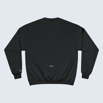 Champion Sweatshirt - Black Rose Design