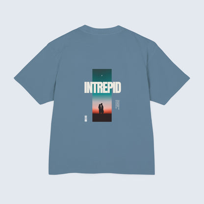 Unisex Urban Heavy Tee - INTREPID Graphic T-Shirt for Adventurers