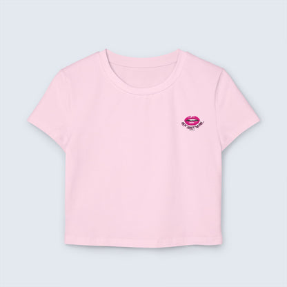 Women's Baby Tee - Kiss Design